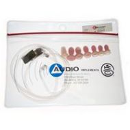 Adorama Audio Implements OTSS-R On-Camera Audioclarifier with Ear Tips, Tinted Tube 163T