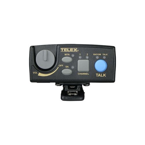  Adorama Telex RTS TR-80N Two-Channel Beltpack Transceiver, A5F Headset Jack, B3 Band F.01U.138.017