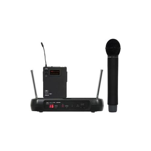  Adorama Galaxy Audio ECMR/52 ECM Wireless Microphone System, CODE D/584-607MHz ECMR/52D