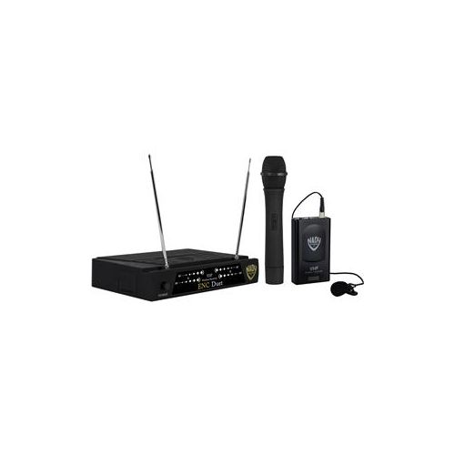  Adorama Nady Encore Duet Dual Wireless Combo System, F & E Band ENCORE DUET HT/LT/O/F/E