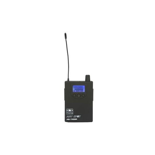  Adorama Galaxy Audio AS-1100R Wireless Receiver with EB6 Earbud Upgrade, D/584-607 MHz AS-1106R-D