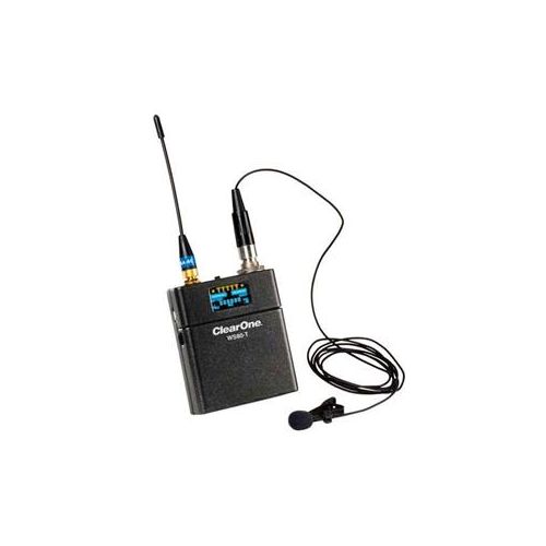  Adorama ClearOne Wireless Beltpack Microphone, RF Band M550: 537-563 MHz, Compressed 910-6004-008-C