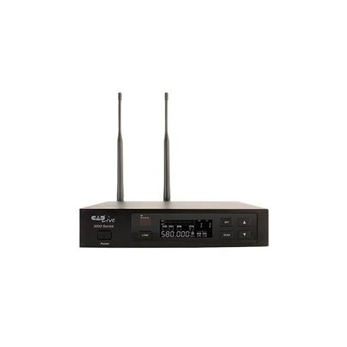  Adorama CAD Audio CADLive Receiver for 3000 Series Wireless System, BAND: Q (470-489MHZ) RX3000 (BAND;Q)