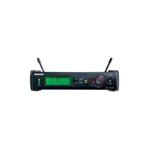  Adorama Shure SLX4 Diversity UHF Wireless Microphone Receiver, H19: 542-572MHz SLX4=-H19