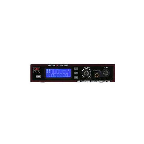  Adorama Galaxy Audio AS-1400T Wireless Personal Monitor Transmitter, M: 516 to 558MHz AS-1400TM