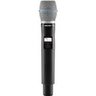 Adorama Shure QLXD2 Handheld Wireless Mic Transmitter with BETA87C Cartridge, 534-598MHz QLXD2/B87C=-H50