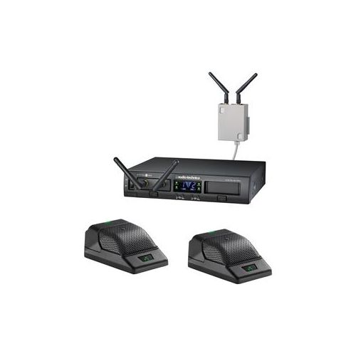  Adorama Audio-Technica ATW-1366 System 10 Pro Dual Boundary Wireless Mic System ATW-1366