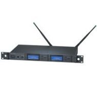 Adorama Audio-Technica AEW-R5200 Dual Diversity Receiver, Band D 655.500 MHz-680.375 MHz AEW-R5200D