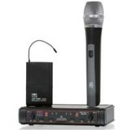 Adorama Galaxy Audio EDX Wireless Mic System, HH38, MBP38 & HS13-UBK Mic, D: 584-607MHz EDXR/HHBPSD