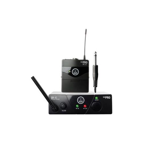  Adorama AKG Acoustics WMS 40 Mini Pro Instrumental Plug & Play Wireless System, Freq. B 3348H00070