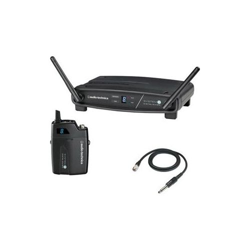  Adorama Audio-Technica ATW-1101/G System 10 Digital Wireless Guitar System, 2.4GHz Range ATW-1101/G