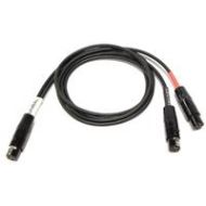 Adorama Cable Techniques 24 TA3F to 2x TA5F Interface Cable for Sound Devices CT-PT3LT2-24