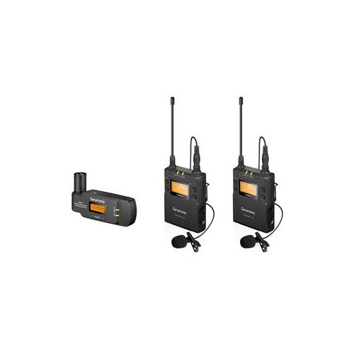  Adorama Saramonic UwMic9 Mic System, Receiver, 2x TX9 Transmitter, 2x SR-M1 Lavalier Mic UWMIC9TX92RXLR9