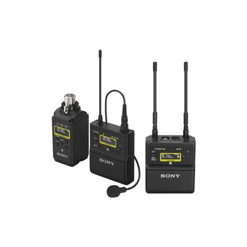  Adorama Sony UWP-D26 Camera-Mount Wireless Combo Microphone System, 25UC: 536 to 608MHz UWP-D26/25