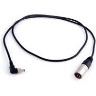 Adorama Remote Audio 4 DC Power Cable, XLR-4M to S760K RA Locking Coaxial Plug CAPWRLECVRM