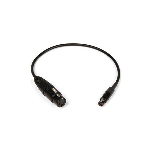  Adorama Remote Audio 12 Unbalanced Mic Level Adapter Cable, XLR3F to TA5F CALECXM12