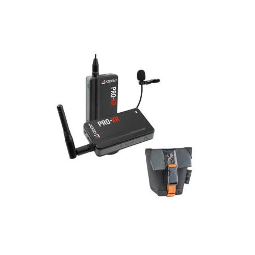  Adorama PRO-XR Professional Grade 2.4GHz Digital Wireless Microphone System + Pouch PRO-XR K1