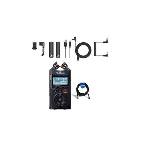  Adorama Sennheiser XSW-D Wireless Digital Portable Lavalier Set W/Tasacam DR40X Recorder XSW-D PORTABLE LAVALIR A