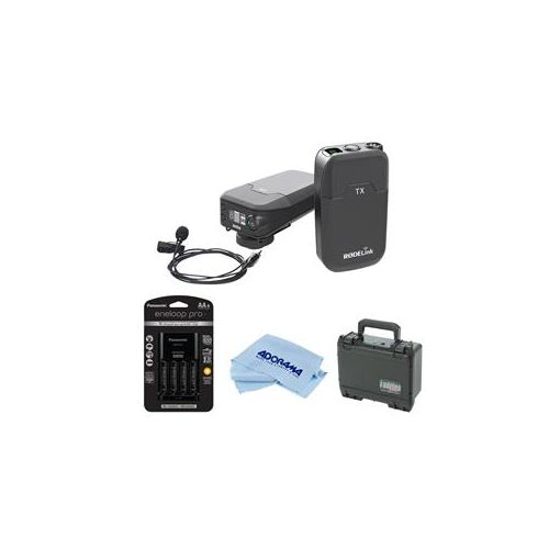  Adorama Rode RODELink Digital Wireless System WCase/4a AA Rechargeable Battery/Charger RODELINKFILMMAKERKIT C