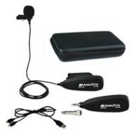 Adorama AmpliVox 2.4 GHz Universal Digital Wireless Unidirectional Lavalier Microphone S1698