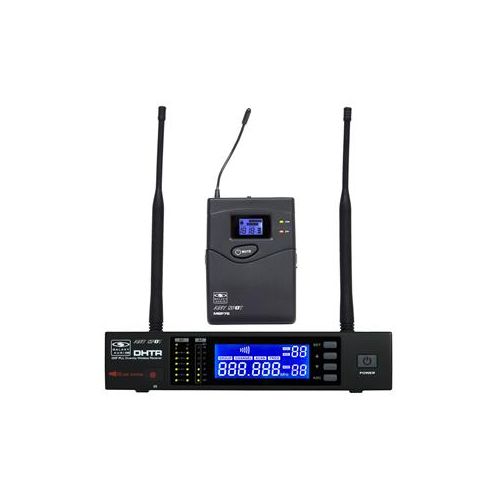  Adorama Galaxy Audio DHTR/76 120-Channel Wireless Lav System, D/584-607MHz DHTR/76LVD