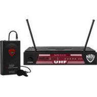 Adorama Nady UHF-4 UHF Wireless Lavalier Microphone System, Group 13 UHF-4 LT/O/13