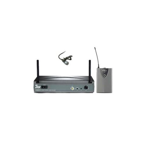  Adorama JTS UHF PLL Single-Channel Receiver, Pocket Transmitter and Lavaliere Microphone US-8001D/PT-850B+CM-501