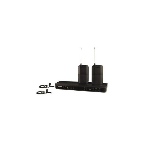  Adorama Shure BLX188/CVL Dual Channel Lavalier Wireless System, H10: 542.125-571.800MHz BLX188/CVL-H10