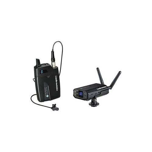  Adorama Audio-Technica System 10 Camera-Mount Wireless System with Omni Lavalier Mic ATW-1701L