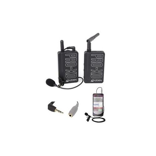  Adorama Azden PRO-XD Digital Lavalier Microphone System with Rode Smartphone Mic PRO-XD A