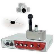 Adorama TeachLogic IRM-5650 Maxim III Wireless Microphone System, WM-4 Wall Speakers IRM-5650/WM4