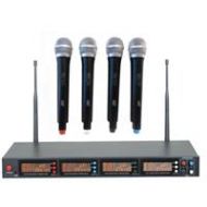 Adorama Audio 2000s AWM6528U Handheld Wireless Mic System, AWR6528U Rx, 4x AWX6528 Mic AWM6528U