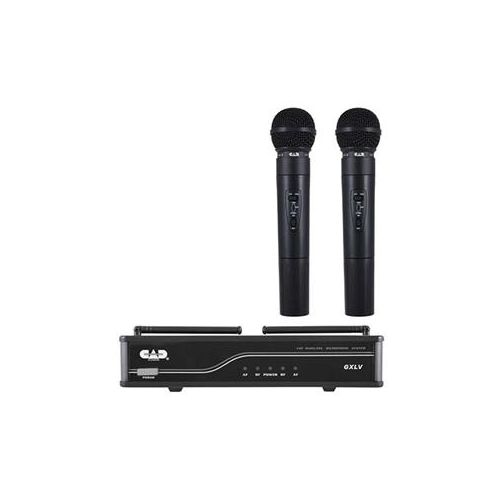  Adorama CAD Audio VHF Wireless J Frequency Band Dual Cardioid Dynamic Microphone System GXLVHHJ