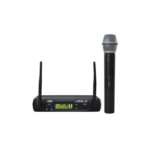  Adorama Audio 2000s AWM6073DU UHF Single-Channel Diversity Wireless Handheld Mic System AWM6073DU