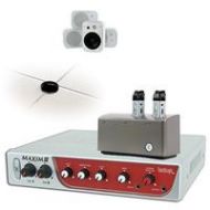 Adorama TeachLogic IRM-5655 Maxim III Wireless Microphone System, WM-4 Wall Speakers IRM-5655/WM4