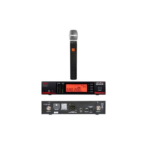  Adorama Galaxy Audio DHX Wireless Mic System,DHXR Receiver&HH65SC Transmitter,584-607MHz DHXR/HH65SC D FREQ