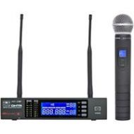 Adorama Galaxy Audio DHTR/HH64 Wireless Cardioid Handheld Mic System, CODE D 584-607MHz DHTR/HH64D