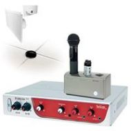 Adorama TeachLogic IRF-2650 Forum 232 Wireless Microphone System, LS-4 Lay-In Speakers IRF-2650/LS4