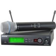 Adorama Shure SLX24/BETA87C Handheld Wireless System, H19: 542-572MHz Frequency Band SLX24/BETA87C-H19