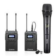 Adorama BOYA BY-WM8 Pro-K4 2-Ch Wireless Microphone Kit with BY-WHM8 Pro & BY-WM8 Pro-K1 BY-WM8 PRO-K4