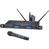Adorama Audio-Technica AEW5314a Dual Wireless Mic System, Band D 655.500-680.375MHz AEW-5314AD