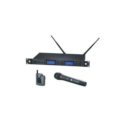  Adorama Audio-Technica AEW5316a Dual Wireless Mic System, Band D 655.500- 680.375MHz AEW-5316AD