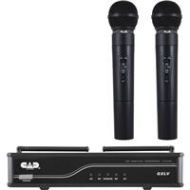 Adorama CAD Audio VHF Wireless H Frequency Band Dual Cardioid Dynamic Microphone System GXLVHHH