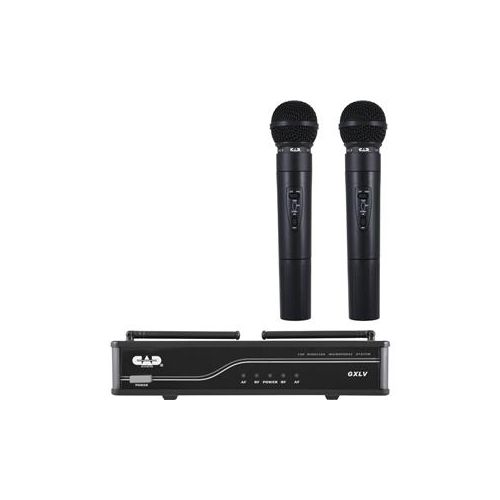  Adorama CAD Audio VHF Wireless H Frequency Band Dual Cardioid Dynamic Microphone System GXLVHHH