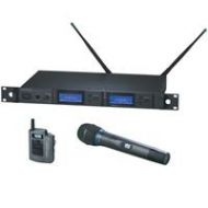 Adorama Audio-Technica AEW5313a Dual Wireless Mic System, Band D 655.500 to 680.375MHz AEW-5313AD