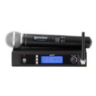 Adorama Gemini UHF-6100M Single Channel Wireless PLL System with Handheld Microphone UHF-6100M