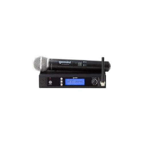  Adorama Gemini UHF-6100M Single Channel Wireless PLL System with Handheld Microphone UHF-6100M