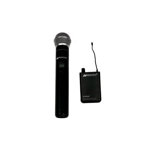  Adorama AmpliVox S1623 16-Channel Wireless UHF Handheld Mic Kit S1623