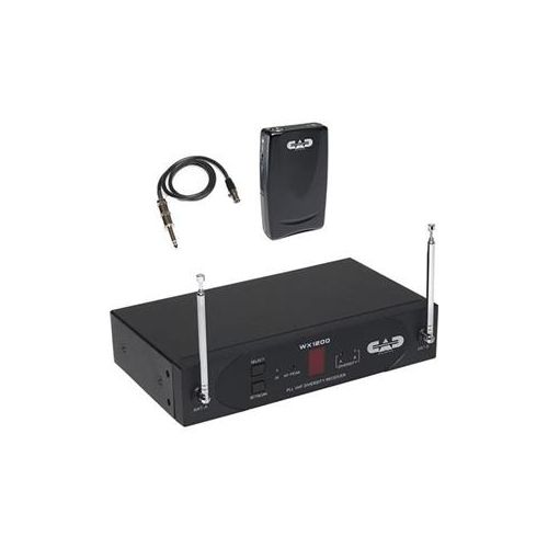  Adorama CAD Audio WX1600 UHF 100-Channel Frequency Agile Handheld Wireless System WX1600