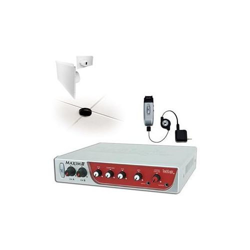  Adorama TeachLogic IRM-5150 Maxim III Wireless Microphone System, LS-4 Lay-In Speakers IRM-5150/LS4